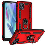 Custodia protettiva antiurto in TPU + PC con supporto girevole a 360 gradi, For Motorola Moto G50 5G