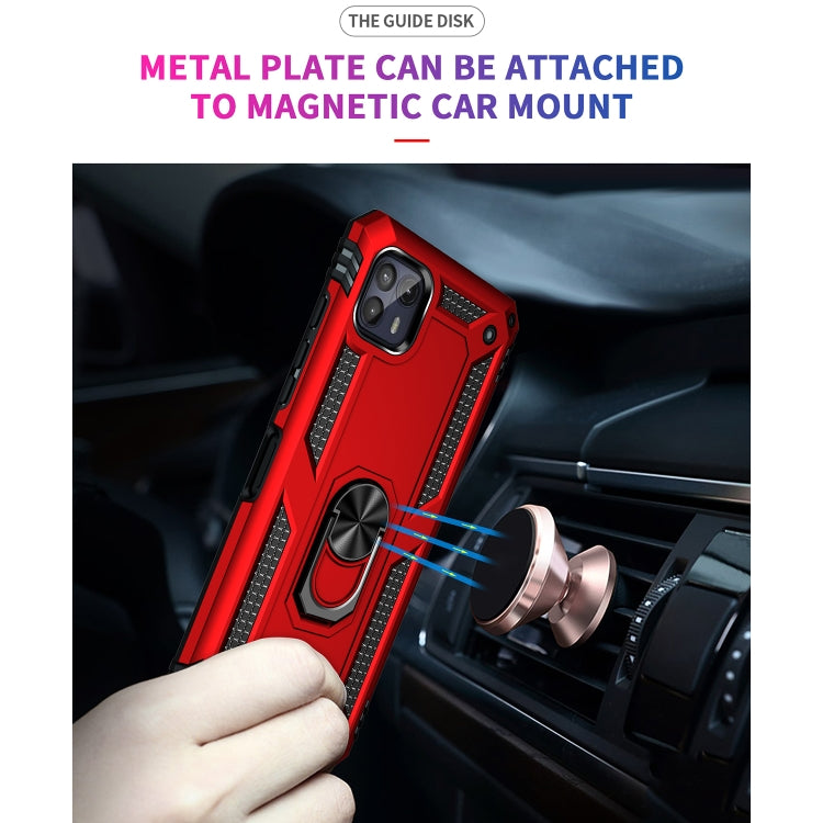 Custodia protettiva antiurto in TPU + PC con supporto girevole a 360 gradi, For Motorola Moto G50 5G