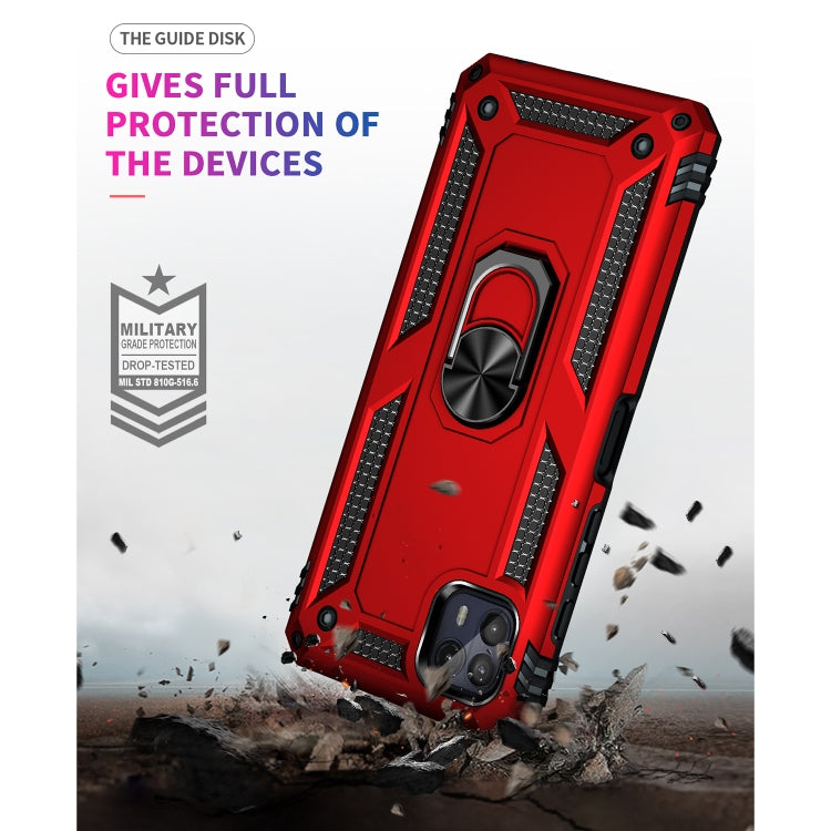 Custodia protettiva antiurto in TPU + PC con supporto girevole a 360 gradi, For Motorola Moto G50 5G