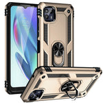 Custodia protettiva antiurto in TPU + PC con supporto girevole a 360 gradi, For Motorola Moto G50 5G
