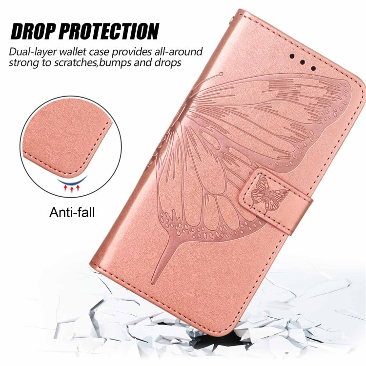 Custodia per telefono in pelle con farfalla goffrata con supporto e slot per schede, portafoglio e cordino, For Xiaomi Mi 10 5G / 10 Pro 5G