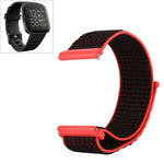 Cinturino in nylon con chiusura a strappo, For Fitbit Versa / Versa 2
