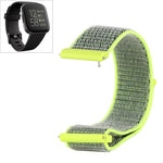 Cinturino in nylon con chiusura a strappo, For Fitbit Versa / Versa 2