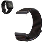 Cinturino in nylon con chiusura a strappo, For Fitbit Versa / Versa 2