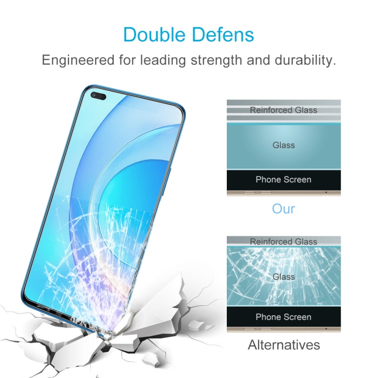 Pellicola in vetro temperato 9H 2.5D da 0,26 mm, For Honor 50 Lite (1 PC), For OPPO Realme C21Y (1 PC), For vivo Y12S 2021 / Y15A / Y15S / Y12a (1 PC), For vivo Y70t (1 PC)