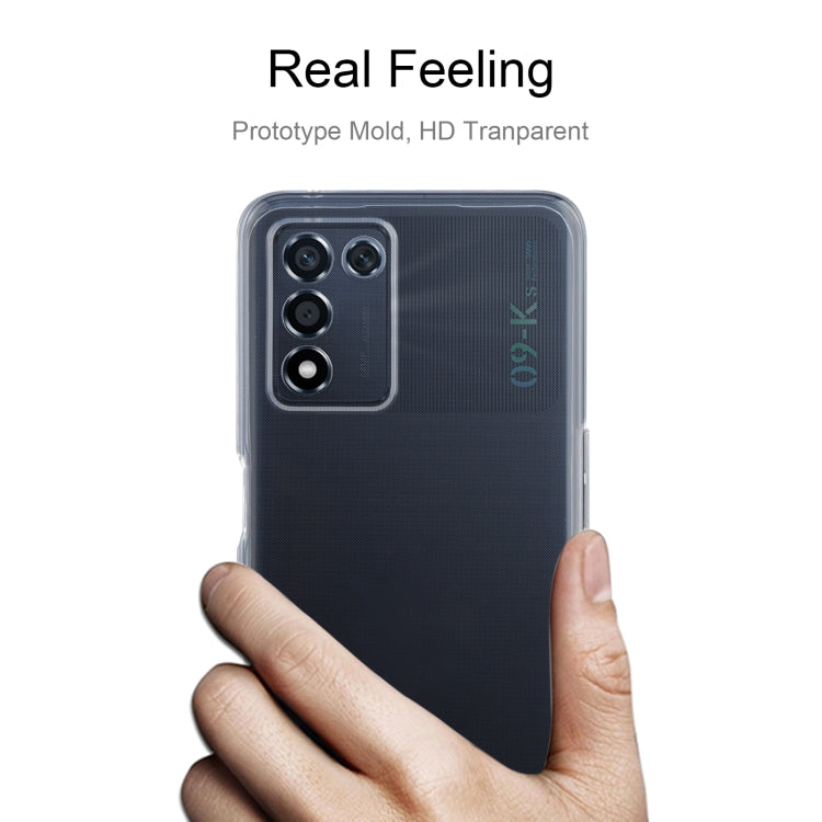 Custodia morbida per telefono in TPU trasparente ultrasottile da 0,75 mm, For OPPO K9s / Realme 03s, For Xiaomi Redmi Note 11 5G, For Xiaomi Redmi Note 11 Pro / 11 Pro+, For vivo S10e