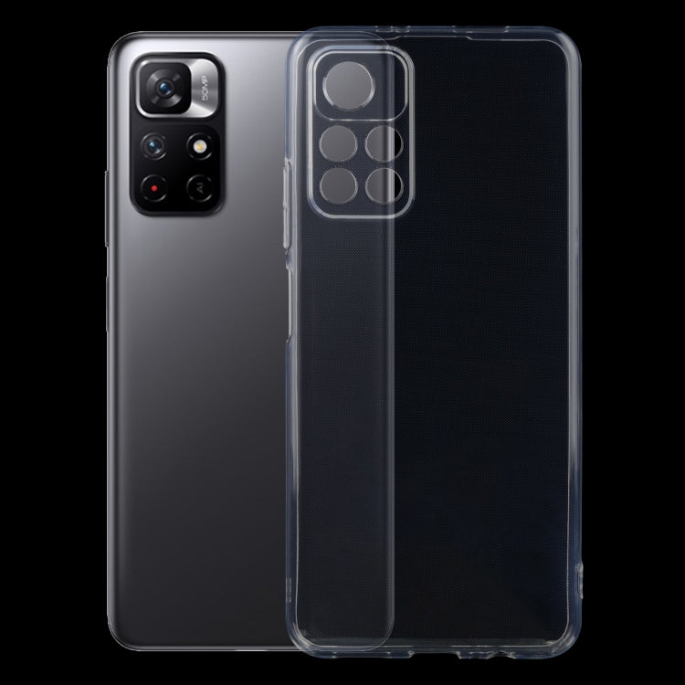 Custodia morbida per telefono in TPU trasparente ultrasottile da 0,75 mm, For OPPO K9s / Realme 03s, For Xiaomi Redmi Note 11 5G, For Xiaomi Redmi Note 11 Pro / 11 Pro+, For vivo S10e