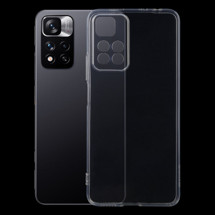 Custodia morbida per telefono in TPU trasparente ultrasottile da 0,75 mm, For OPPO K9s / Realme 03s, For Xiaomi Redmi Note 11 5G, For Xiaomi Redmi Note 11 Pro / 11 Pro+, For vivo S10e
