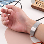Cinturino Milan con doppia fibbia in acciaio, For Fitbit Charge 5