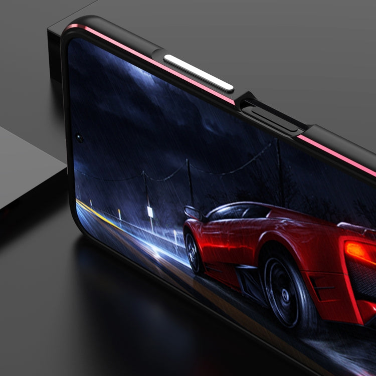Protezione per obiettivo serie Aurora + custodia per telefono con struttura in metallo, For Xiaomi Redmi Note 11