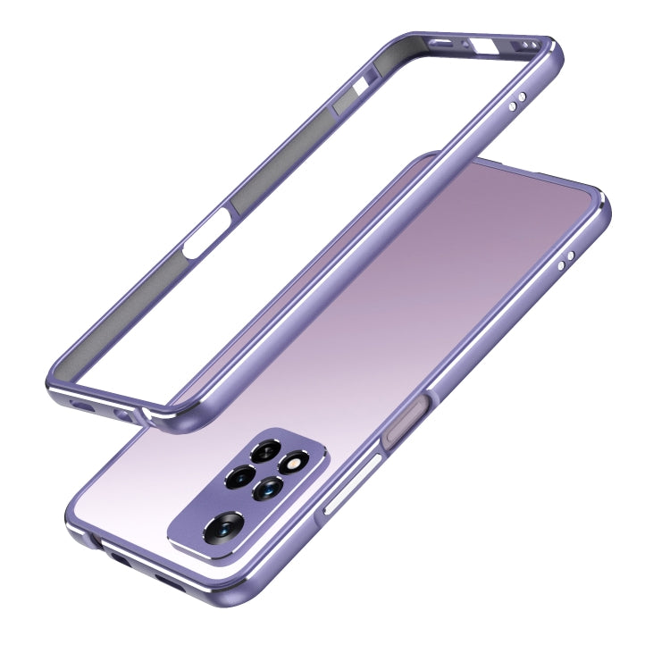 Protezione per obiettivo serie Aurora + custodia per telefono con struttura in metallo, For Xiaomi Redmi Note 11 Pro/11 Pro+