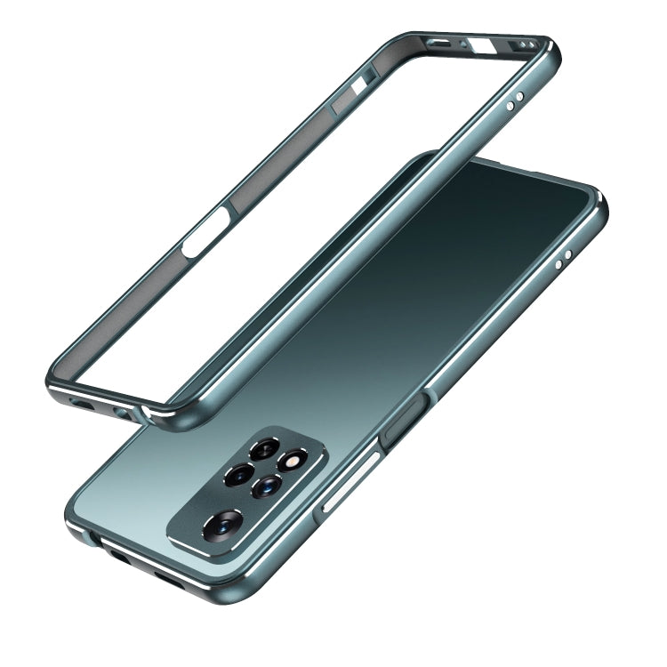 Protezione per obiettivo serie Aurora + custodia per telefono con struttura in metallo, For Xiaomi Redmi Note 11 Pro/11 Pro+