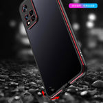 Protezione per obiettivo serie Aurora + custodia per telefono con struttura in metallo, For Xiaomi Redmi Note 11 Pro/11 Pro+