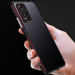 Protezione per obiettivo serie Aurora + custodia per telefono con struttura in metallo, For Xiaomi Redmi Note 11 Pro/11 Pro+