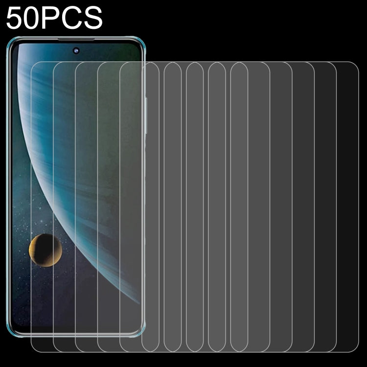 50 pellicole in vetro temperato da 0,26 mm 9H 2,5D, For BLU G91 Pro (50 PCS), For ZTE nubia Z30 Pro (50 PCS), For NZONE S7 Pro+ 5G (50 PCS), For ZTE Axon 30 5G (50 PCS), For ZTE Axon 30 Pro 5G (50 PCS), For ZTE Axon 30 Ultra 5G (50 PCS)                ...