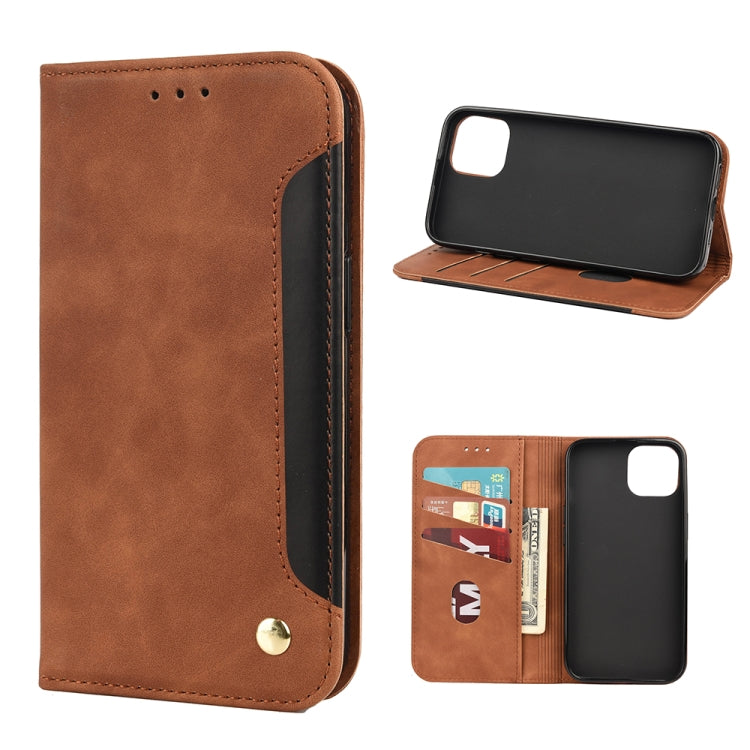 Custodia portafoglio in pelle con slot carte per iPhone 12 Pro Ma