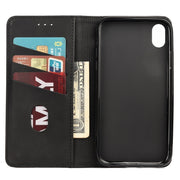 Custodia per telefono in pelle con giunture al tatto, For iPhone X / XS, For iPhone XR, For iPhone SE 2022 / SE 2020 / 8 / 7, For iPhone 8 Plus & 7 Plus