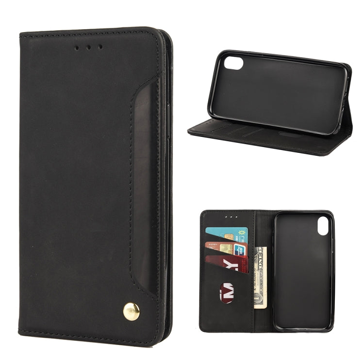 Custodia per telefono in pelle con giunture al tatto, For iPhone X / XS, For iPhone XR, For iPhone SE 2022 / SE 2020 / 8 / 7, For iPhone 8 Plus & 7 Plus