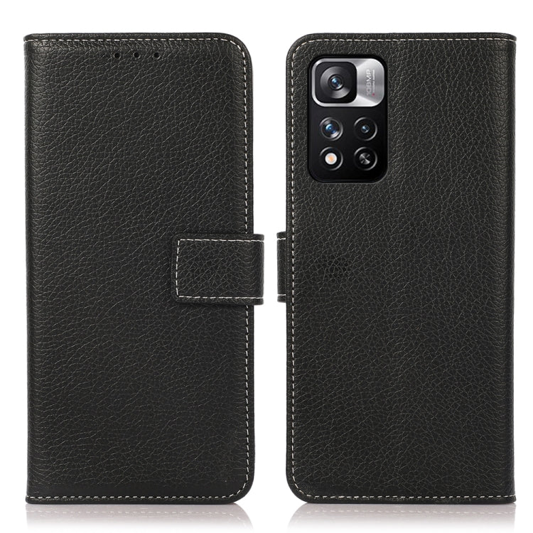 Custodia portafoglio in pelle per Xiaomi Redmi Note 11 Pro