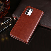 Custodia portafoglio in pelle PU con slot carte per smartphone