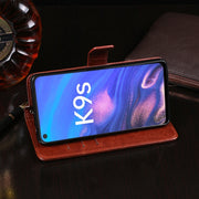Custodia portafoglio in pelle PU con slot carte per smartphone