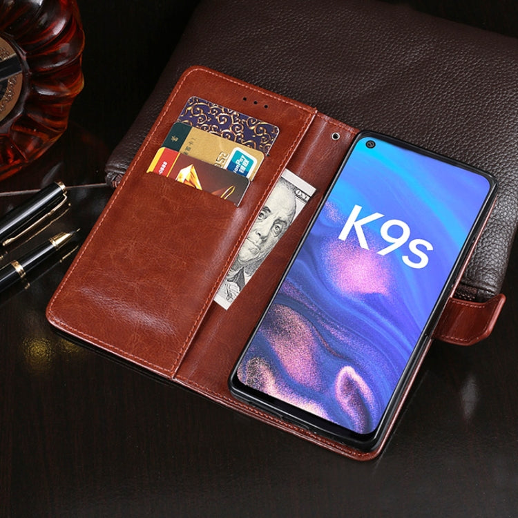 Custodia portafoglio in pelle PU con slot carte per Realme 8i