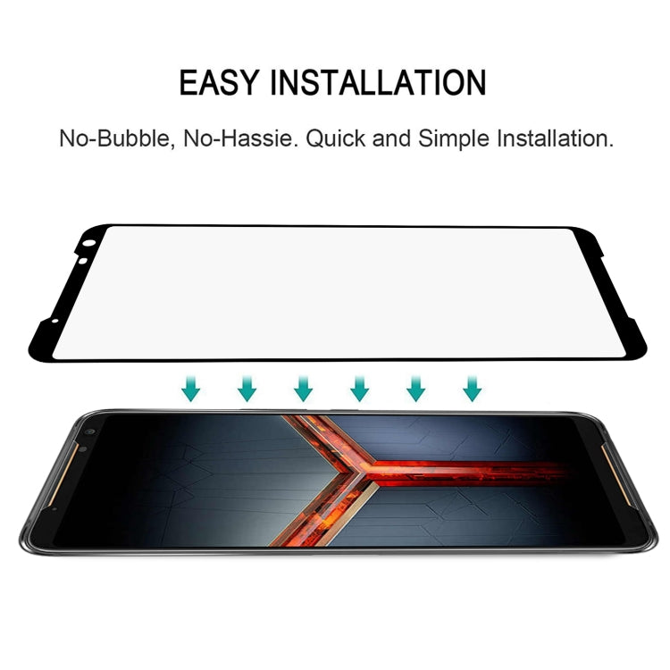 Pellicola in vetro temperato per protezione dello schermo a copertura totale con colla completa, For Lenovo K13 Pro (1 PC), For Lenovo Legion Pro (1 PC), For Asus ROG Phone II ZS660KL (1 PC), For Asus Zenfone Go ZB500KL (1 PC)                          ...