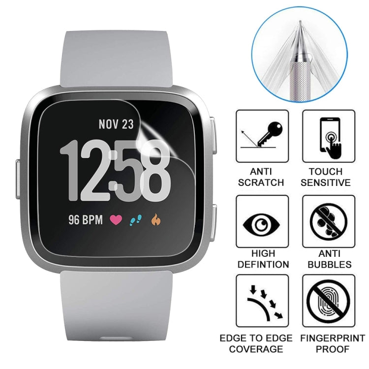 Proteggi schermo per orologio con pellicola in idrogel morbido, For Fitbit Sense, For Fitbit Versa, For Fitbit Versa 2, For Fitbit Versa 3