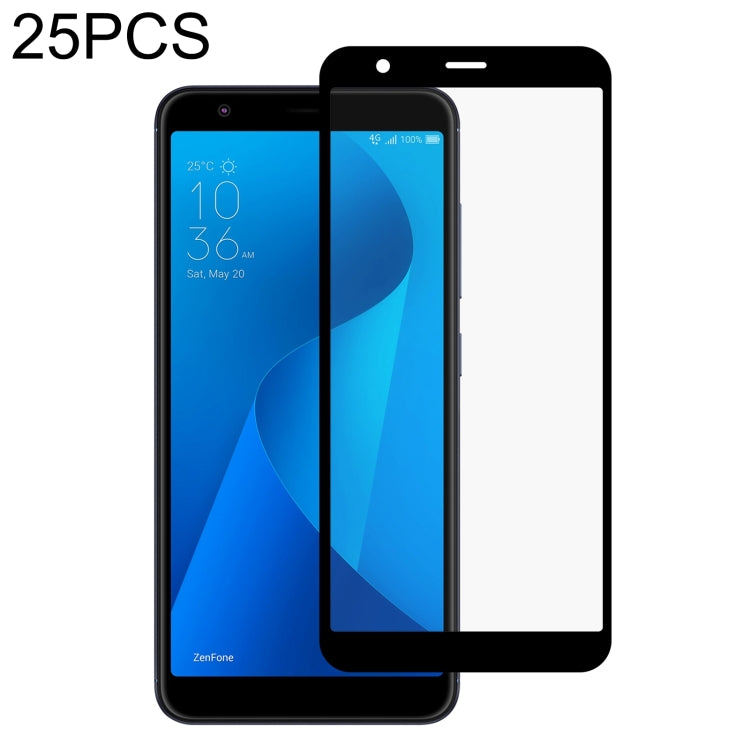 Pellicola protettiva per schermo in vetro temperato a copertura totale con colla piena da 25 pezzi, For Lenovo K13 Pro (25 PCS), For Lenovo Legion Pro (25 PCS), For Asus ROG Phone II ZS660KL (25 PCS), For Asus Zenfone Go ZB500KL (25 PCS)               ...