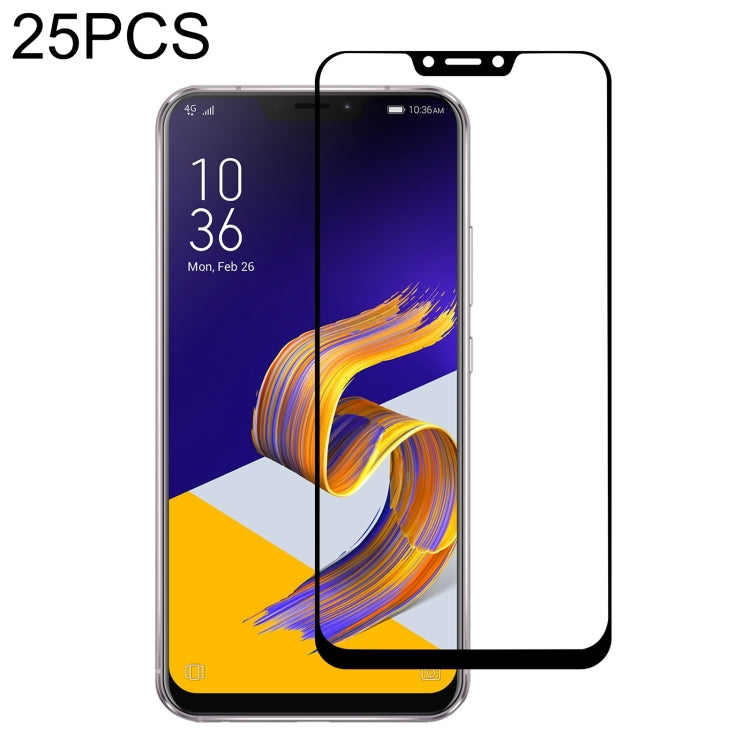 Pellicola protettiva per schermo in vetro temperato a copertura totale con colla piena da 25 pezzi, For Lenovo K13 Pro (25 PCS), For Lenovo Legion Pro (25 PCS), For Asus ROG Phone II ZS660KL (25 PCS), For Asus Zenfone Go ZB500KL (25 PCS)               ...