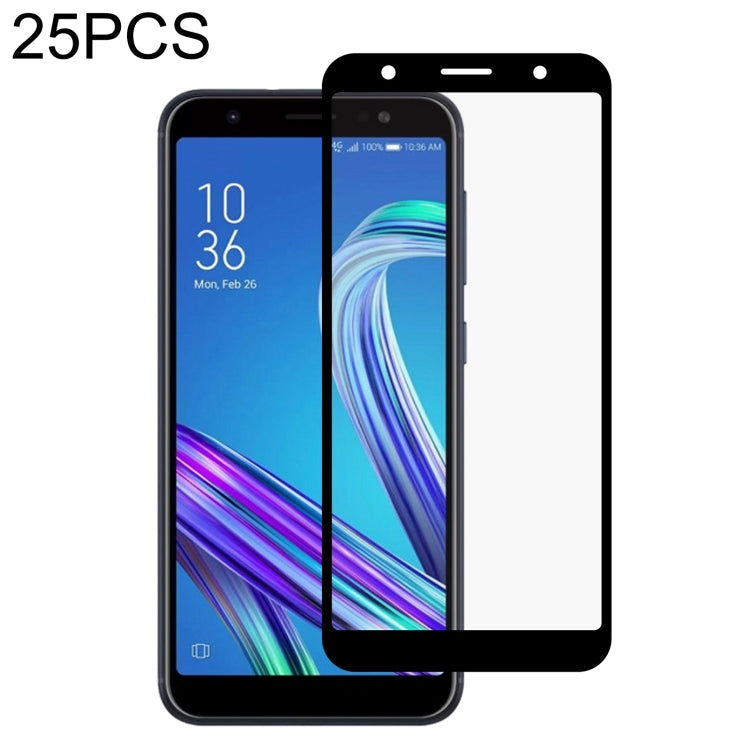 Pellicola protettiva per schermo in vetro temperato a copertura totale con colla piena da 25 pezzi, For Lenovo K13 Pro (25 PCS), For Lenovo Legion Pro (25 PCS), For Asus ROG Phone II ZS660KL (25 PCS), For Asus Zenfone Go ZB500KL (25 PCS)               ...