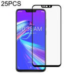 Pellicola protettiva per schermo in vetro temperato a copertura totale con colla piena da 25 pezzi, For Lenovo K13 Pro (25 PCS), For Lenovo Legion Pro (25 PCS), For Asus ROG Phone II ZS660KL (25 PCS), For Asus Zenfone Go ZB500KL (25 PCS)               ...