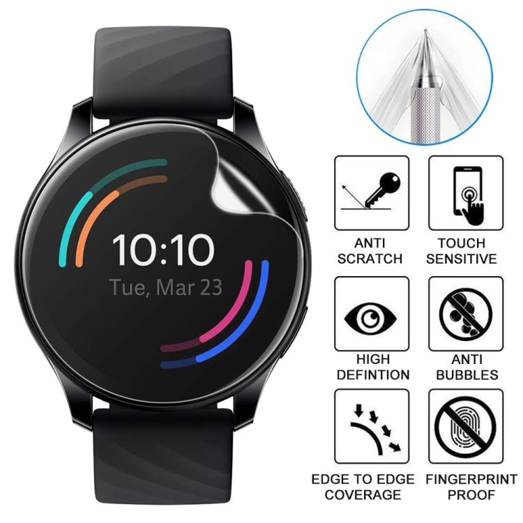 Proteggi schermo per orologio con pellicola in idrogel morbido, For OnePlus Watch, For OPPO Watch 41mm, For OPPO Watch 46mm