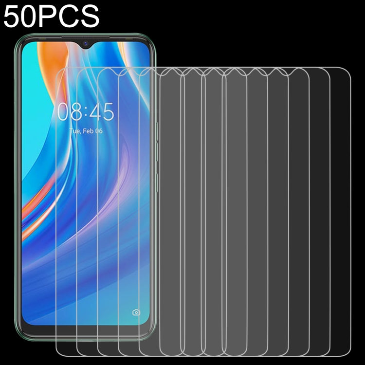 50 pellicole in vetro temperato da 0,26 mm 9H 2,5D, For Sony Xperia Pro-I (50 PCS), For Honor X30 Max (50 PCS), For TCL 20 R 5G / 20Y (50 PCS), For Tecno Spark 7 (50 PCS), For Tecno Spark 7 Pro (50 PCS), For Nokia C1 2nd Edition (50 PCS)