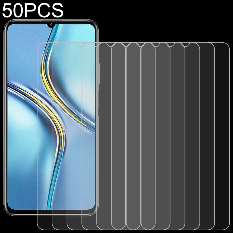 50 pellicole in vetro temperato da 0,26 mm 9H 2,5D, For Sony Xperia Pro-I (50 PCS), For Honor X30 Max (50 PCS), For TCL 20 R 5G / 20Y (50 PCS), For Tecno Spark 7 (50 PCS), For Tecno Spark 7 Pro (50 PCS), For Nokia C1 2nd Edition (50 PCS)