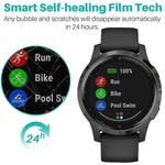 Proteggi schermo per orologio con pellicola in idrogel morbido, For Garmin Vivoactive 3, For Garmin Vivoactive 4, For Garmin Vivoactive 4S