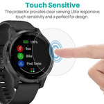 Proteggi schermo per orologio con pellicola in idrogel morbido, For Garmin Vivoactive 3, For Garmin Vivoactive 4, For Garmin Vivoactive 4S
