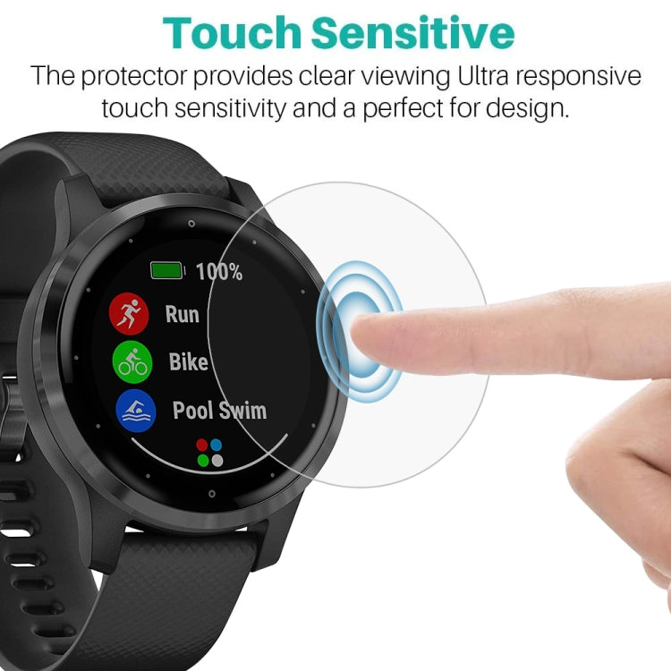 Proteggi schermo per orologio con pellicola in idrogel morbido, For Garmin Vivoactive 3, For Garmin Vivoactive 4, For Garmin Vivoactive 4S