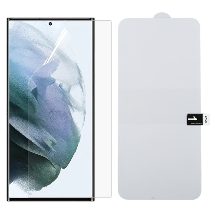 Full Screen Protector Pellicola idrogel antideflagrante, For Samsung Galaxy S22 5G (1 PC), For Samsung Galaxy S22+ 5G (1 PC), For Samsung Galaxy S22 Ultra 5G (1 PC)