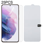 25 PCS Full Screen Protector Pellicola idrogel antideflagrante, For Samsung Galaxy S22 5G (25pcs), For Samsung Galaxy S22+ 5G (25pcs), For Samsung Galaxy S22 Ultra 5G (25pcs)