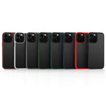 Custodia antiurto con retro smerigliato per iPhone 13