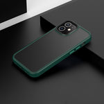 Custodia per telefono antiurto con retro smerigliato, For iPhone 11 Pro Max, For iPhone 12 mini