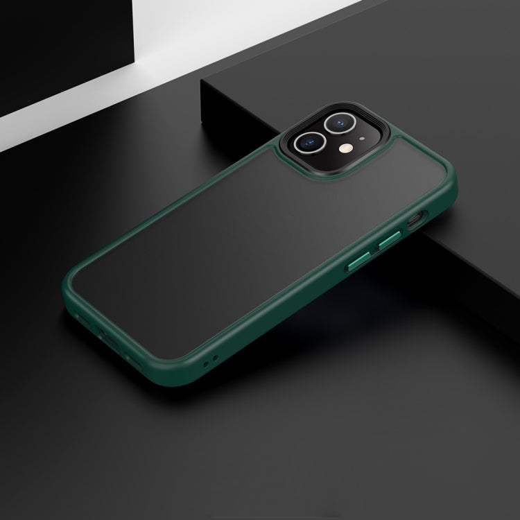 Custodia per telefono antiurto con retro smerigliato, For iPhone 11 Pro Max, For iPhone 12 mini