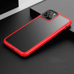 Custodia per telefono antiurto con retro smerigliato, For iPhone 12 / 12 Pro, For iPhone 12 Pro Max, For iPhone 11, For iPhone 11 Pro