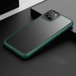 Custodia per telefono antiurto con retro smerigliato, For iPhone 11 Pro Max, For iPhone 12 mini