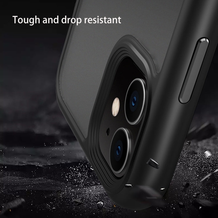 Custodia per telefono antiurto con retro smerigliato, For iPhone 11 Pro Max, For iPhone 12 mini
