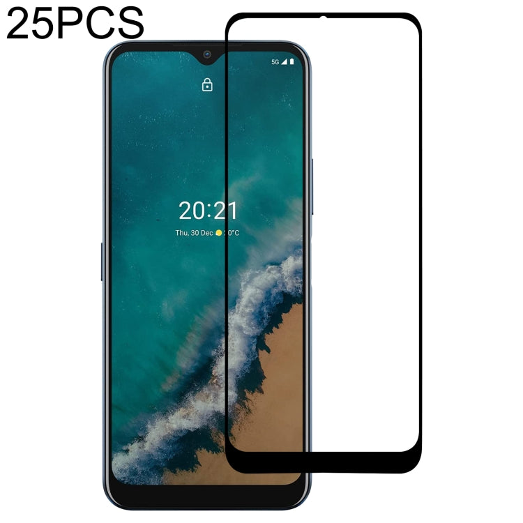 Pellicola in vetro temperato con protezione per schermo a copertura completa da 25 pezzi, For OPPO Realme GT Master Edition (25 PCS), For Nokia G20 (25 PCS), For Nokia G50 (25 PCS), For Motorola Moto E40 (25 PCS), For Nokia G300 (25 PCS)               ...