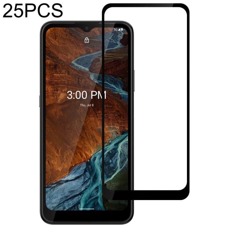 Pellicola in vetro temperato con protezione per schermo a copertura completa da 25 pezzi, For OPPO Realme GT Master Edition (25 PCS), For Nokia G20 (25 PCS), For Nokia G50 (25 PCS), For Motorola Moto E40 (25 PCS), For Nokia G300 (25 PCS)               ...