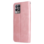 Custodia per telefono in pelle flip orizzontale con cerniera texture vitello, For OPPO Realme 8i, For OPPO Realme GT Neo2, For OPPO Reno6 4G, For Huawei nova 8i / Honor 50 Lite