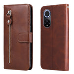 Custodia per telefono in pelle flip orizzontale con cerniera texture vitello, For Huawei nova 9 / Honor 50 5G, For Samsung Galaxy A03S 164mm, For Samsung Galaxy A13 5G, For Samsung Galaxy M52 5G